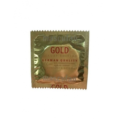 Презервативы Masculan, 5 ultra, золотые, 19 см, 5,3 см, 10 шт. - фото 5