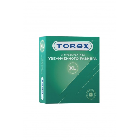 Презервативы Torex, увеличенного размера, латекс, 20 см, 5,6 см, 3 шт. - фото 2