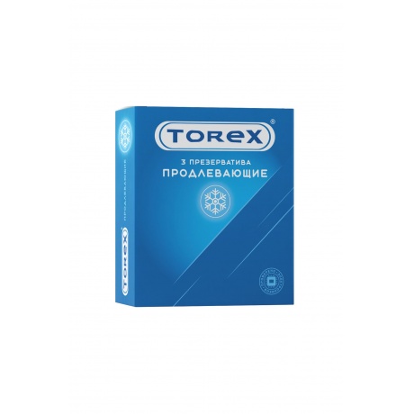 Презервативы Torex, продлевающие, латекс, 18 см, 5,2 см, 3 шт. - фото 2