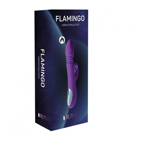 Вибратор, вибростимулятор Flamingo RestArt RA-316 Фиолетовый - фото 10