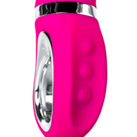 Вибратор JOS PILO с WOW-режимом, силикон, розовый, 20 см - фото 8