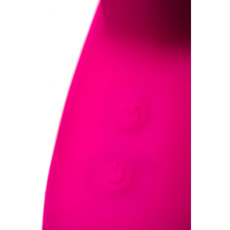 Вибратор с клиторальным стимулятором L'EROINA, силикон, розовый, 17 см - фото 8