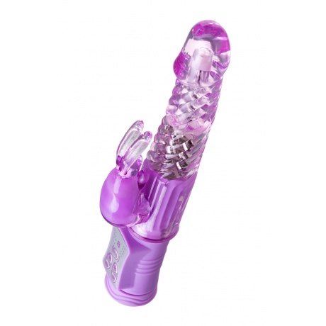 Вибратор с клиторальным стимулятором TOYFA A-Toys High-Tech fantasy, TPE, Фиолетовый, 22,5 см - фото 6