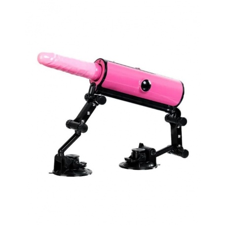 Секс-машина Pink-Punk, MotorLovers, ABS, розовый, 36 см - фото 3