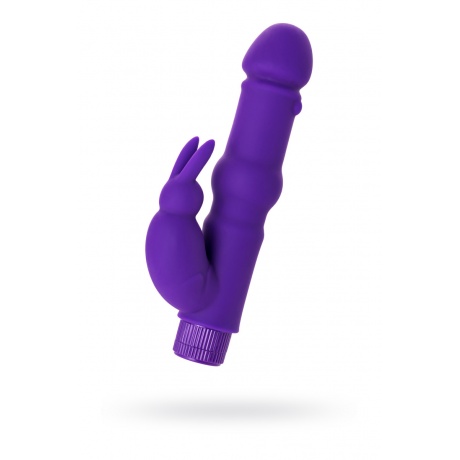Нереалистичный вибратор TOYFA A-Toys, Силикон, Фиолетовый, 18 см - фото 1