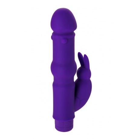 Нереалистичный вибратор TOYFA A-Toys, Силикон, Фиолетовый, 18 см - фото 4