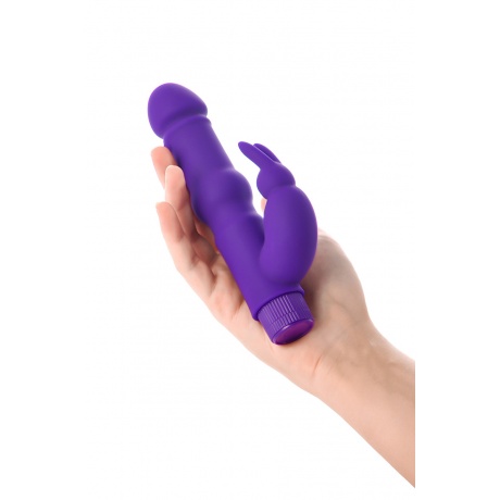Нереалистичный вибратор TOYFA A-Toys, Силикон, Фиолетовый, 18 см - фото 8