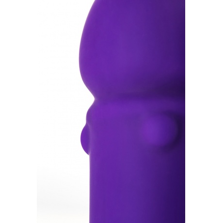 Нереалистичный вибратор TOYFA A-Toys, Силикон, Фиолетовый, 18 см - фото 9
