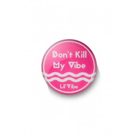 Нереалистичный вибратор Lil'Vibe LIL001PNK, 10 режимов вибраций, силикон, розовый, 10 см - фото 4