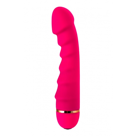 Вибратор A-Toys by TOYFA, силикон, розовый, 16 см - фото 3
