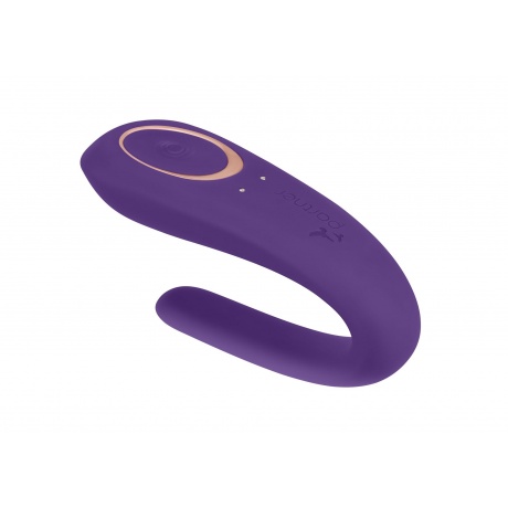 Многофункциональный стимулятор для пар Satisfyer Partner Toy, силикон, фиолетовый, 18,5 см. - фото 2