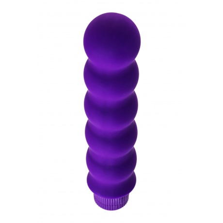 Нереалистичный вибратор TOYFA A-Toys, силикон, фиолетовый, 17 см - фото 3