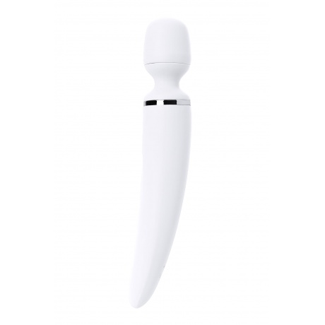 Нереалистичный вибратор Satisfyer Woman Wand, ABS пластик, белый, 34 см. - фото 2