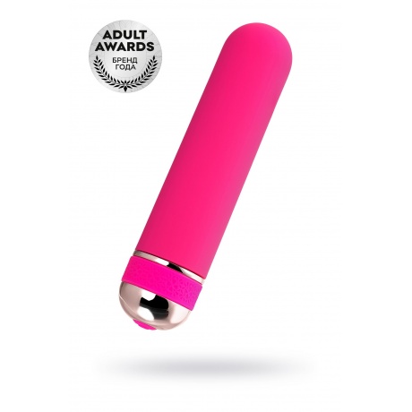Нереалистичный вибратор A-Toys by TOYFA Mastick mini, ABS пластик, розовый, 13 см - фото 1