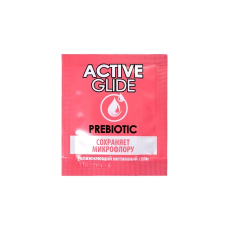 Увлажняющий интимный гель ACTIVE GLIDE PREBIOTIC,  3г 20 шт в упаковке - фото 2