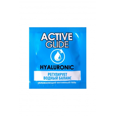 Увлажняющий интимный гель ACTIVE GLIDE HYALURONIC, 3 г 20шт в упаковке - фото 2