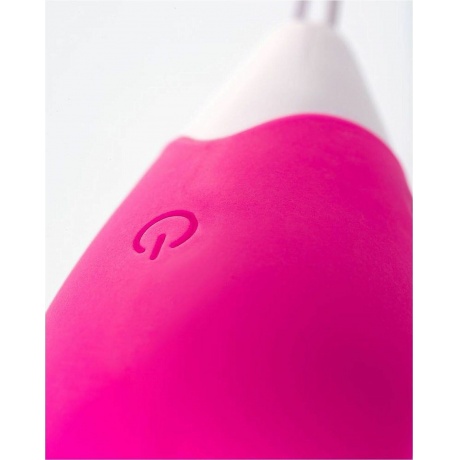 Виброяйцо Штучки-дрючки с пультом ДУ, силикон, розовое, 12 см - фото 6