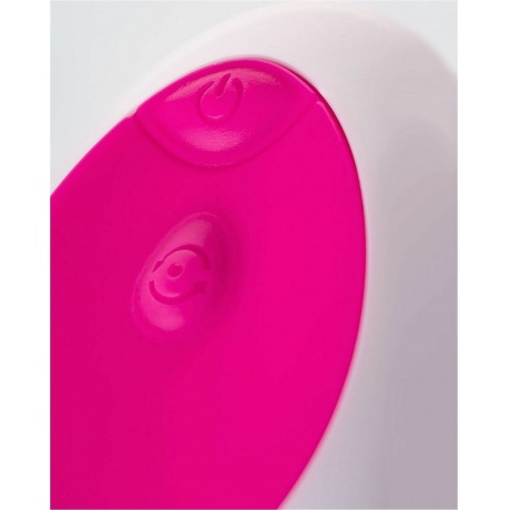 Виброяйцо Штучки-дрючки с пультом ДУ, силикон, розовое, 12 см - фото 7
