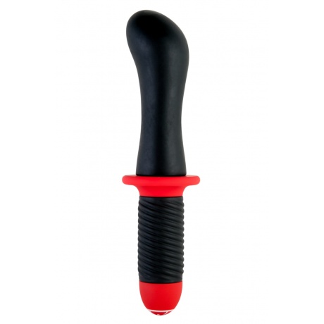 Анальный стимулятор Black &amp; Red by TOYFA с вибрацией, водонепроницаемый, силикон, чёрный, 27 см, ? 5 - фото 2