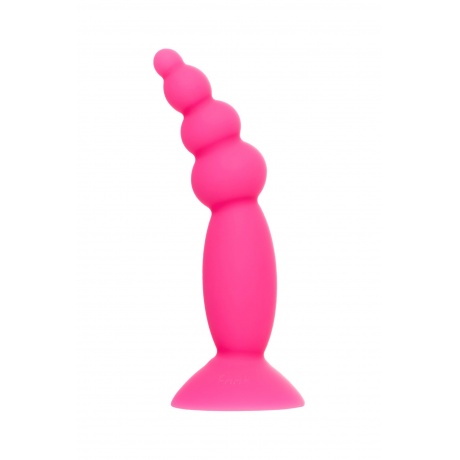 Анальная втулка A-Toys by TOYFA Hild, силикон, розовый, 11 см - фото 2