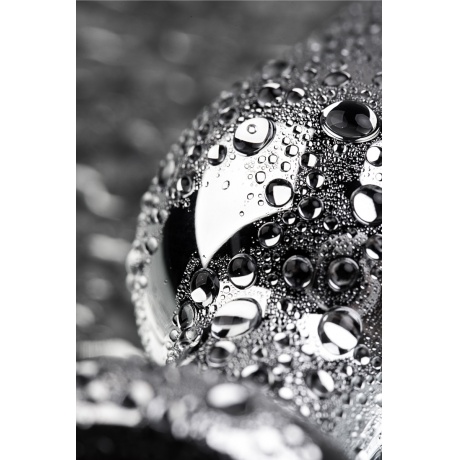 Анальный страз Metal by TOYFA, металл, серебристый, с кристаллом цвета алмаз, 10 см, ? 3 см, 95 г - фото 9