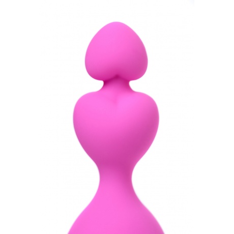 Анальная цепочка ToDo by Toyfa Sweety, силикон, розовая, 18,5 см, ? 3,1 см - фото 6