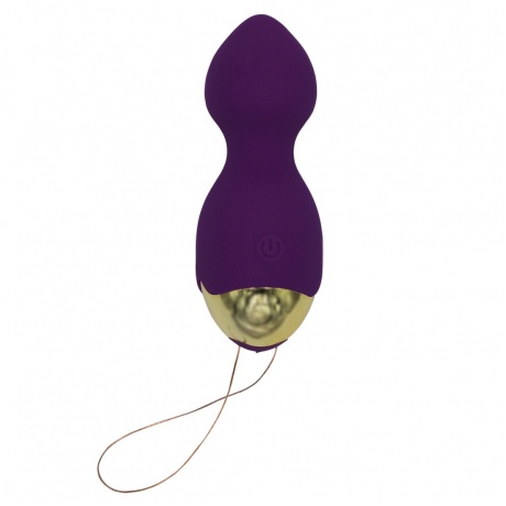 Вибратор, вагинальный тренажер, виброяйцо Lust RestArt RA-310 Фиолетовый - фото 1