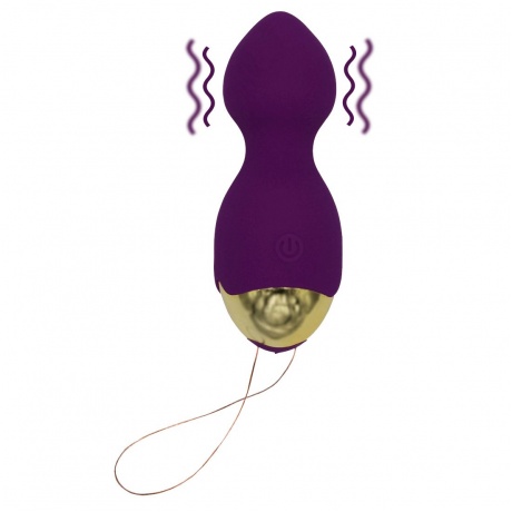 Вибратор, вагинальный тренажер, виброяйцо Lust RestArt RA-310 Фиолетовый - фото 9