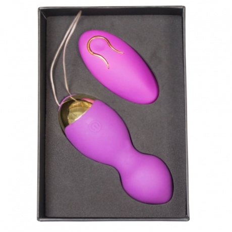 Вибратор, вагинальный тренажер, виброяйцо Lust RestArt RA-310 Фиолетовый - фото 13