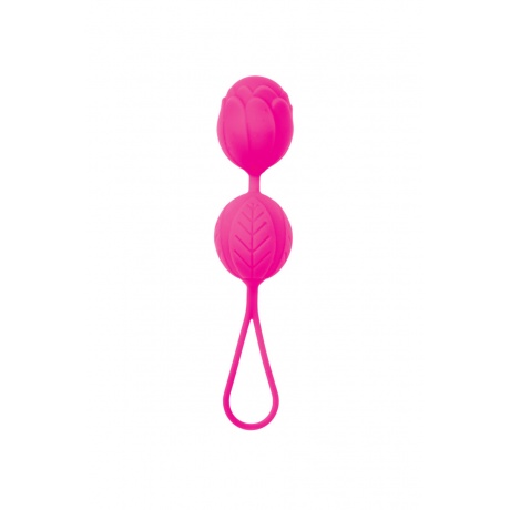 Вагинальные шарики TOYFA A-Toys, Силикон, Розовый, ? 3,5 см - фото 2