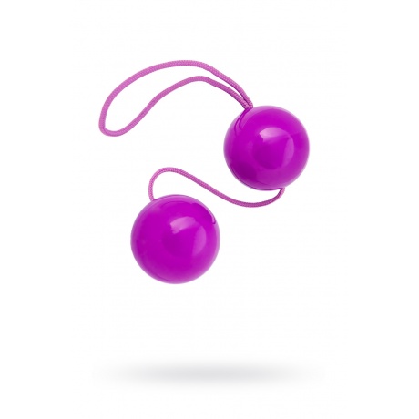 Вагинальные шарики TOYFA, ABS пластик, фиолетовый, 20,5 см - фото 1