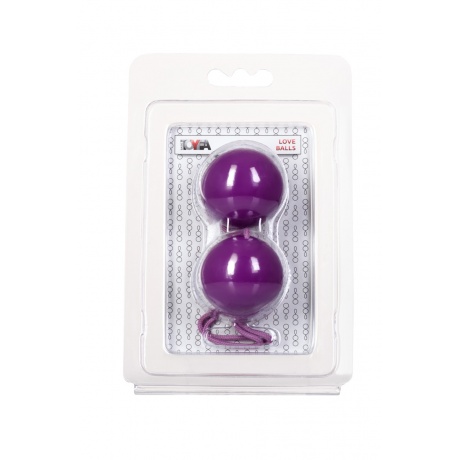 Вагинальные шарики TOYFA, ABS пластик, фиолетовый, 20,5 см - фото 3