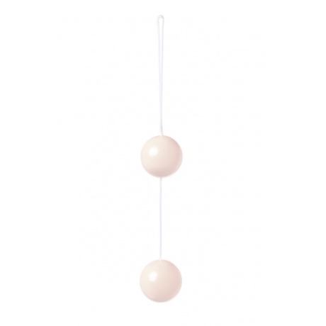Вагинальные шарики Dream Toys, белые, ?3,5 см - фото 2