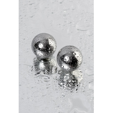 Вагинальные шарики Metal by TOYFA, металл, серебристые, ? 3 см - фото 5
