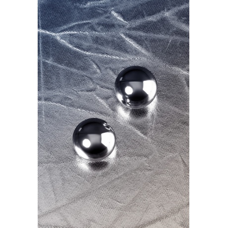Вагинальные шарики Metal by TOYFA, металл, серебристые, ? 3 см - фото 7