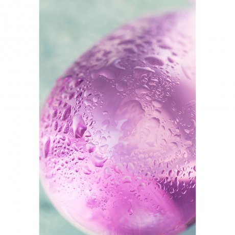 Вагинальные шарики Sexus Glass, стекло, розовые, ? 2,7 см - фото 4