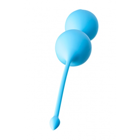 Вагинальные шарики TOYFA A-Toys, Силикон, Голубой, ? 3,5 см - фото 5