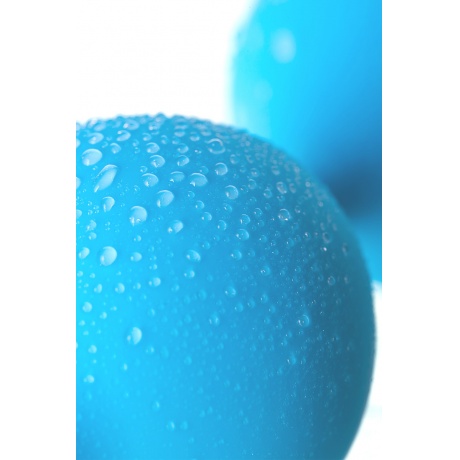 Вагинальные шарики TOYFA A-Toys, Силикон, Голубой, ? 3,5 см - фото 10
