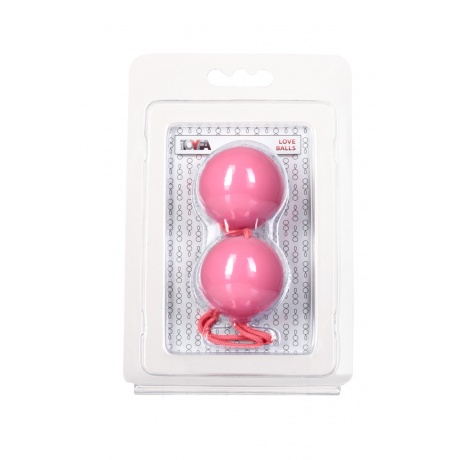 Вагинальные шарики TOYFA, ABS пластик, розовые, 20,5 см - фото 3