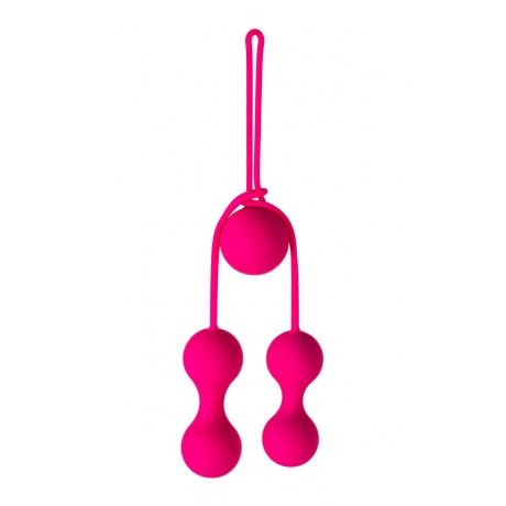 Вагинальные шарики A-Toys by TOYFA , силикон, розовые, ? 3,2 см - фото 6