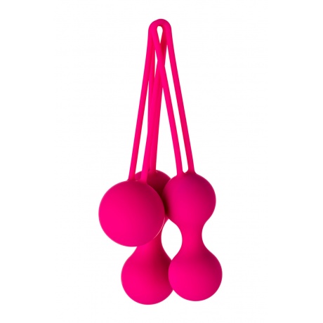 Вагинальные шарики A-Toys by TOYFA , силикон, розовые, ? 3,2 см - фото 7