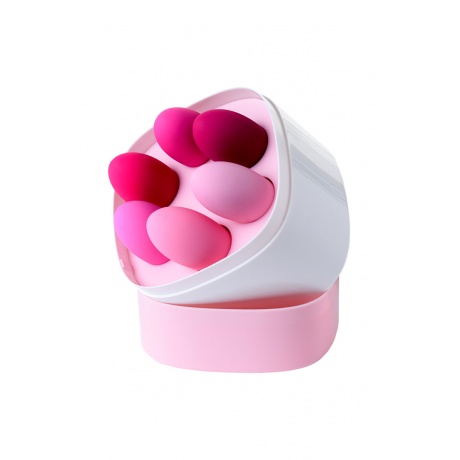 Набор вагинальных шариков Eromantica K-ROSE, силикон, розовый, 6 шт - фото 4