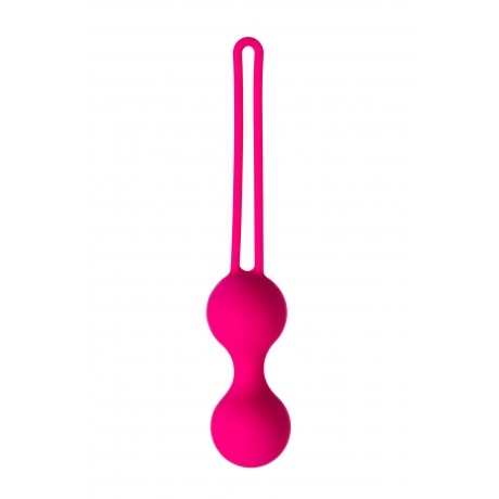 Набор вагинальных шариков Штучки-дрючки, силикон, розовый, 3 шт - фото 3