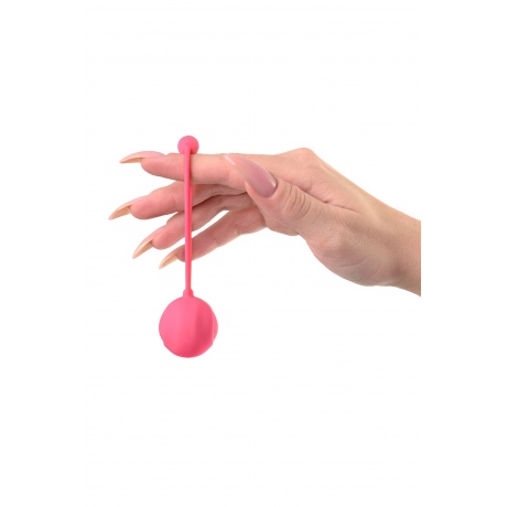 Вагинальный шарик L'EROINA by TOYFA Rosy, силикон, красные, 10,5 см - фото 3