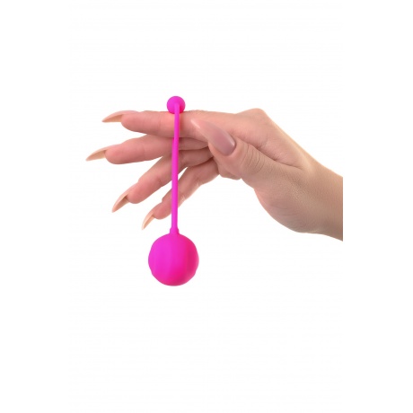 Вагинальный шарик L'EROINA by TOYFA Blush, силикон, розовый,10,5 см - фото 3