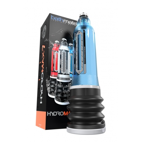 Гидропомпа Bathmate HYDROMAX7, ABS пластик, голубая, 30 см (аналог Hydromax X30) - фото 5