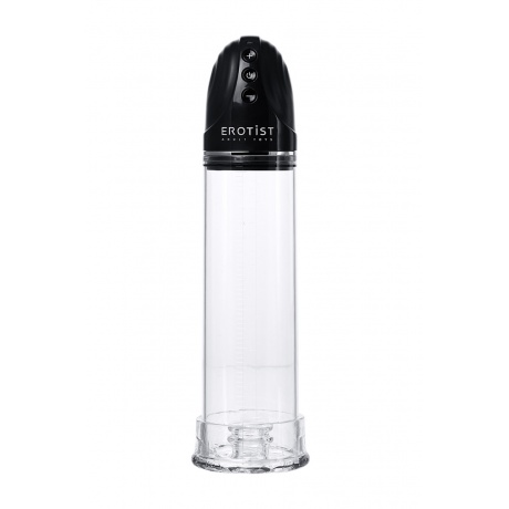 Помпа для пениса Erotist Man up pump, вакуумная, полуавтоматическая, ABS пластик, прозрачная, ? 8 см - фото 2