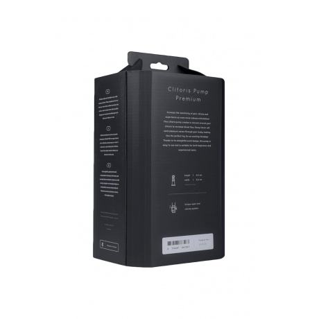 Помпа для клитора SAIZ Premium, силикон+ABS пластик, чёрный, 44 см - фото 8