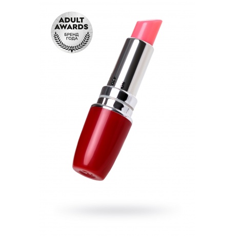 Вибромассажер A-Toys by TOYFA Lipstick, ABS пластик, красный, 9 см - фото 1