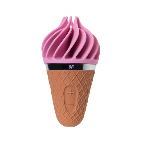 Вибромассажер Satisfyer layons Sweet Treat , силикон, розовый, 10,4 см. - фото 2